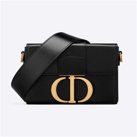 dior montaigne bag black box calfskin